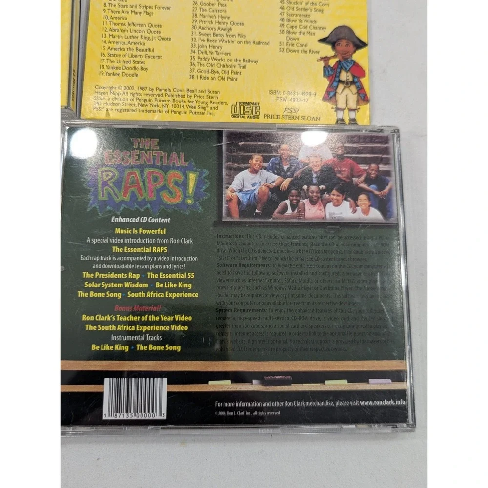We Sing Children's Songs And Essential raps Ron Clark‎ Pamela Conn,